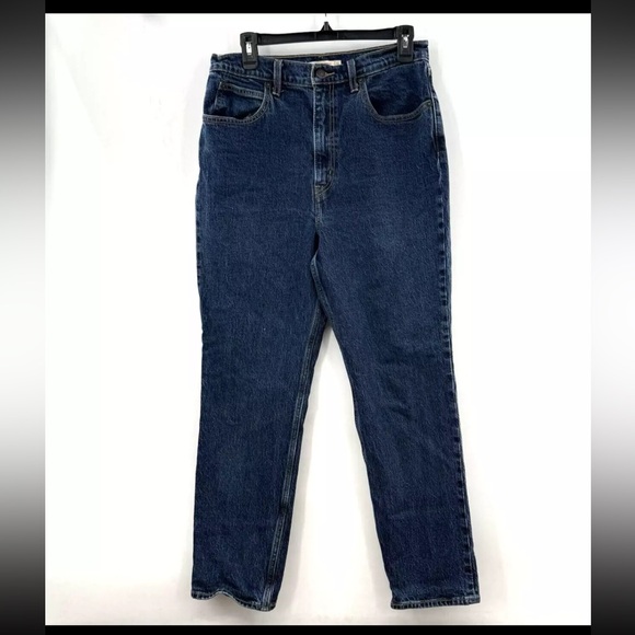 Levi's Womens 70s High Rise Slim Straight Denim Jeans Medium Wash 31 x 29 - Picture 9 of 10